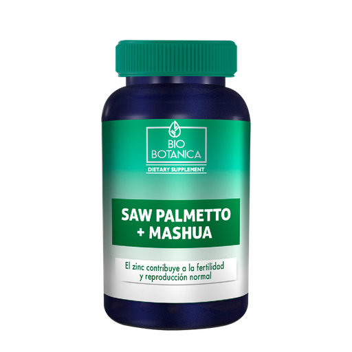 [7733] SAW PALMETTO + MASHUA CAPSULAS X60 BIO BOTANICA