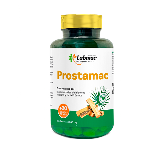 [6682] PROSTAMAC 500MG TABLETAS X100+20 LABMAC