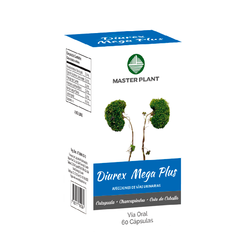 [1758] DIUREX CAPSULAS X 60 MASTER PLANT