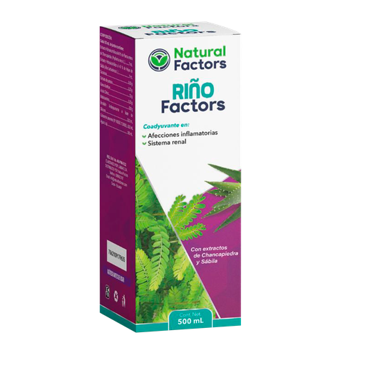 [7793] RIÑO FACTORS SOLUCION ORAL 500ML NATURAL FACTORS