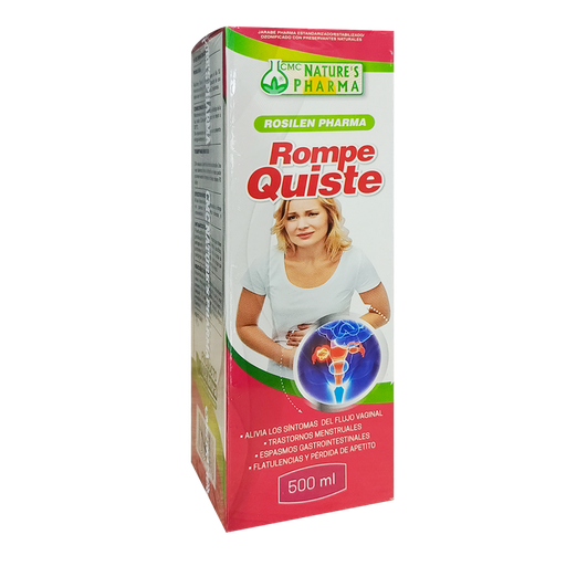[3589] ROMPE QUISTES JARABE 500 ML NATURES PHARMA