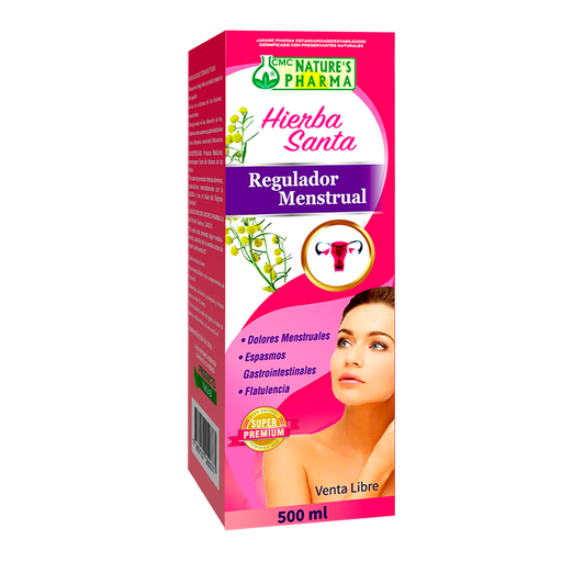 [4298] REGULADOR MENSTRUAL JARABE DE 500 ML DE NATURES PHARMA